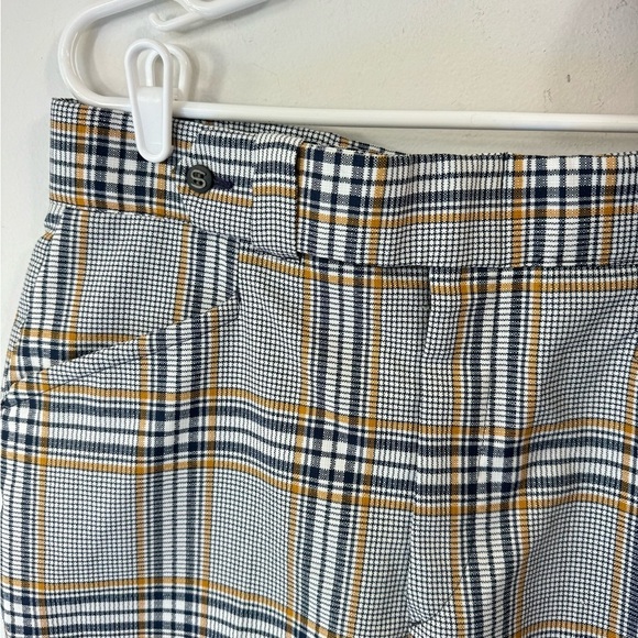 Vintage 1970’s Jaymar Sansabelt Size Plaid Disco Men’s Dress Slacks Pants - Picture 4 of 9